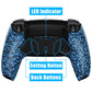 eXtremeRate Remappable RISE4 V4 Remap Kit for PS5 Controller BDM-030/040/050/060 - Textured Blue