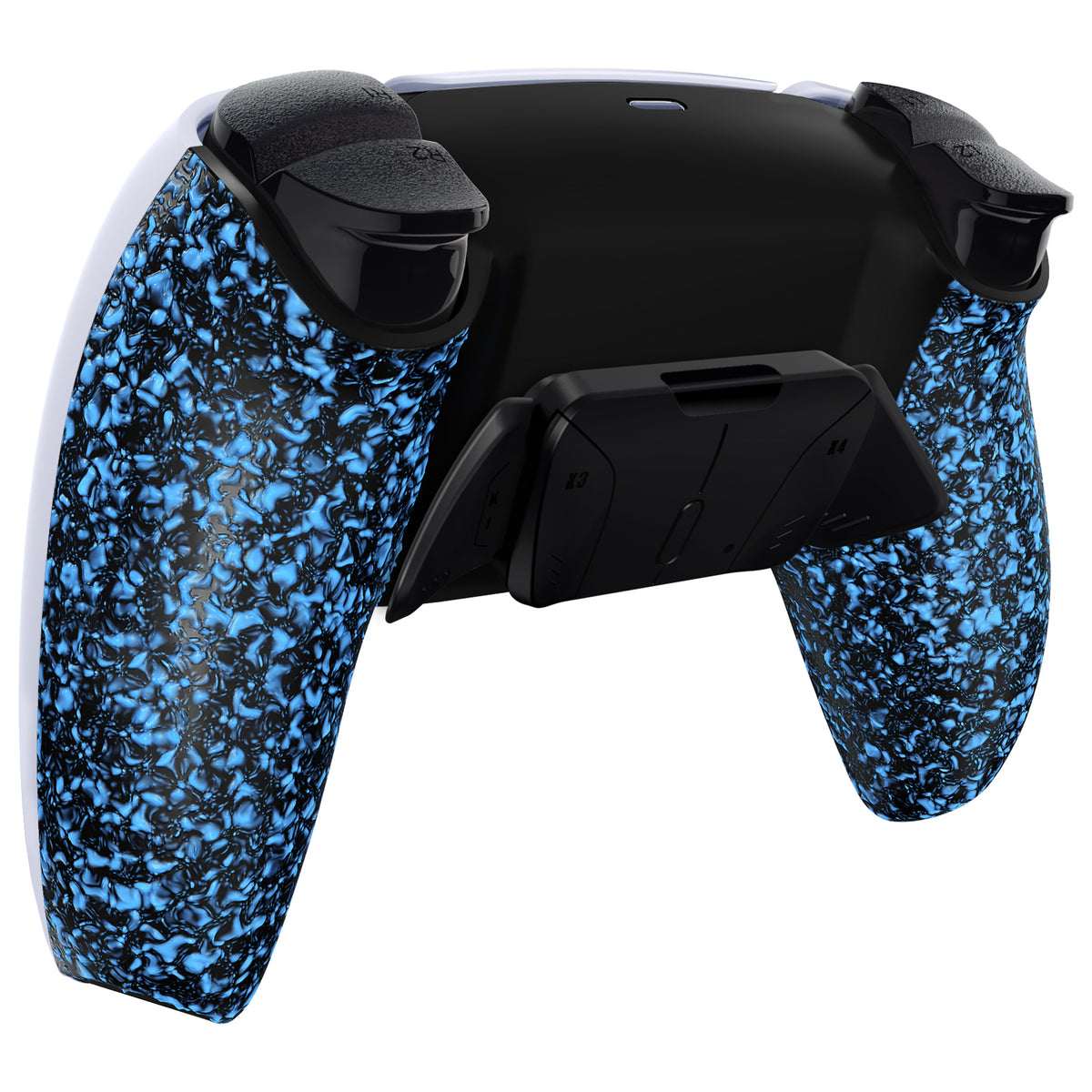 eXtremeRate Remappable RISE4 V4 Remap Kit for PS5 Controller BDM-030/040/050/060 - Textured Blue
