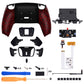 eXtremeRate Remappable RISE4 V4 Remap Kit for PS5 Controller BDM-030/040/050/060 - Textured Red