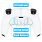 eXtremeRate Remappable RISE4 V4 Remap Kit for PS5 Controller BDM-030/040/050/060 - White