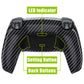 eXtremeRate Remappable RISE V4 Remap Kit for PS5 Controller BDM-030/040/050/060 - Graphite Carbon Fiber Pattern