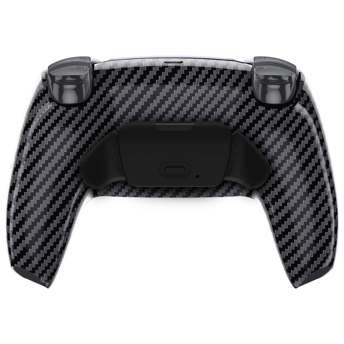 eXtremeRate Remappable RISE V4 Remap Kit for PS5 Controller BDM-030/040/050/060 - Graphite Carbon Fiber Pattern