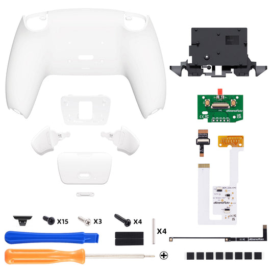 eXtremeRate Remappable RISE V4 Remap Kit for PS5 Controller BDM-030/040/050/060 - White