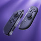 eXtremeRate Replacement 3D Joystick & Thumb Grips & Side Rail Shell Buttons for Nintendo Switch 2 JoyCon - Clear