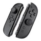 eXtremeRate Replacement 3D Joystick & Thumb Grips & Side Rail Shell Buttons for Nintendo Switch 2 JoyCon - Clear Slate Black