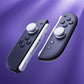 eXtremeRate Replacement 3D Joystick & Thumb Grips & Side Rail Shell Buttons for Nintendo Switch 2 JoyCon - White