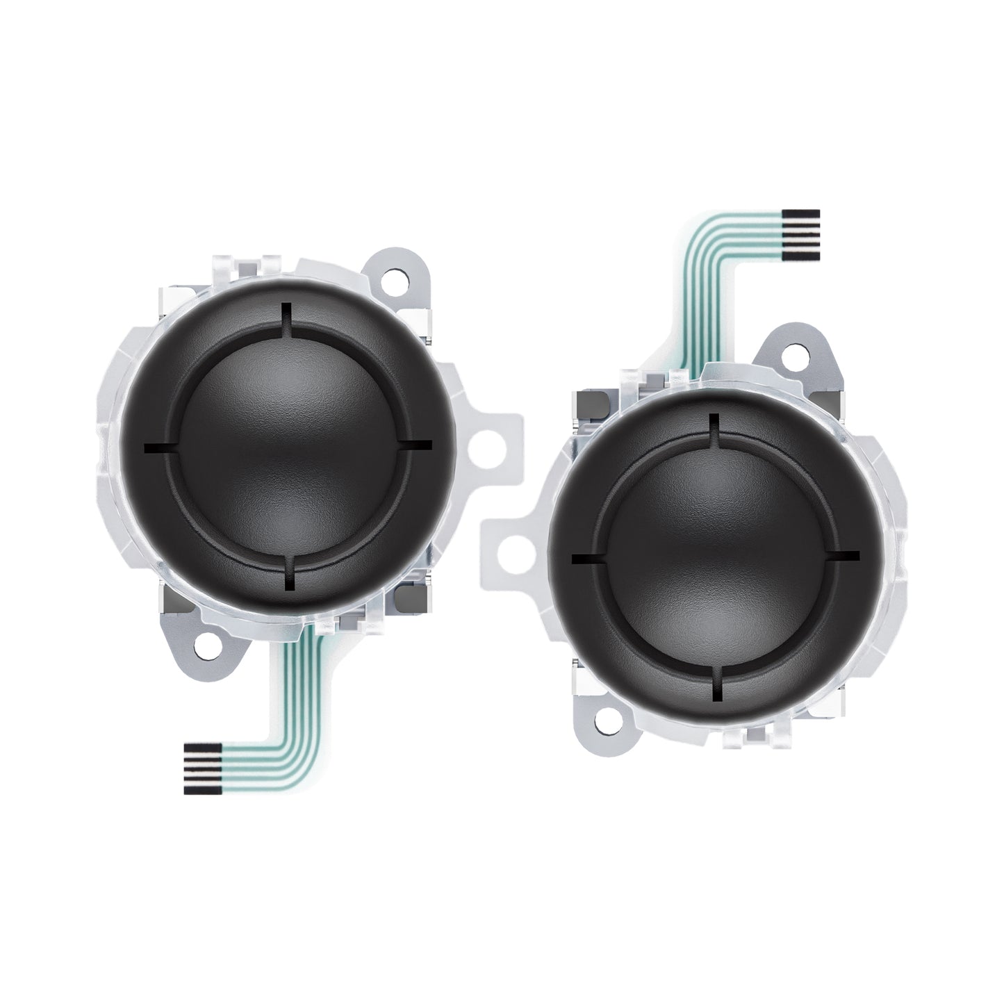 eXtremeRate Replacement Anti-Drift 3D Joystick for Nintendo Switch 2 Joycon - Clear