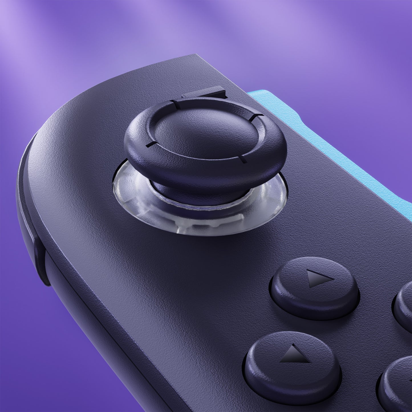 eXtremeRate Replacement Anti-Drift 3D Joystick for Nintendo Switch 2 Joycon - Clear