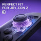 eXtremeRate Replacement Anti-Drift 3D Joystick for Nintendo Switch 2 Joycon - Clear Atomic Purple