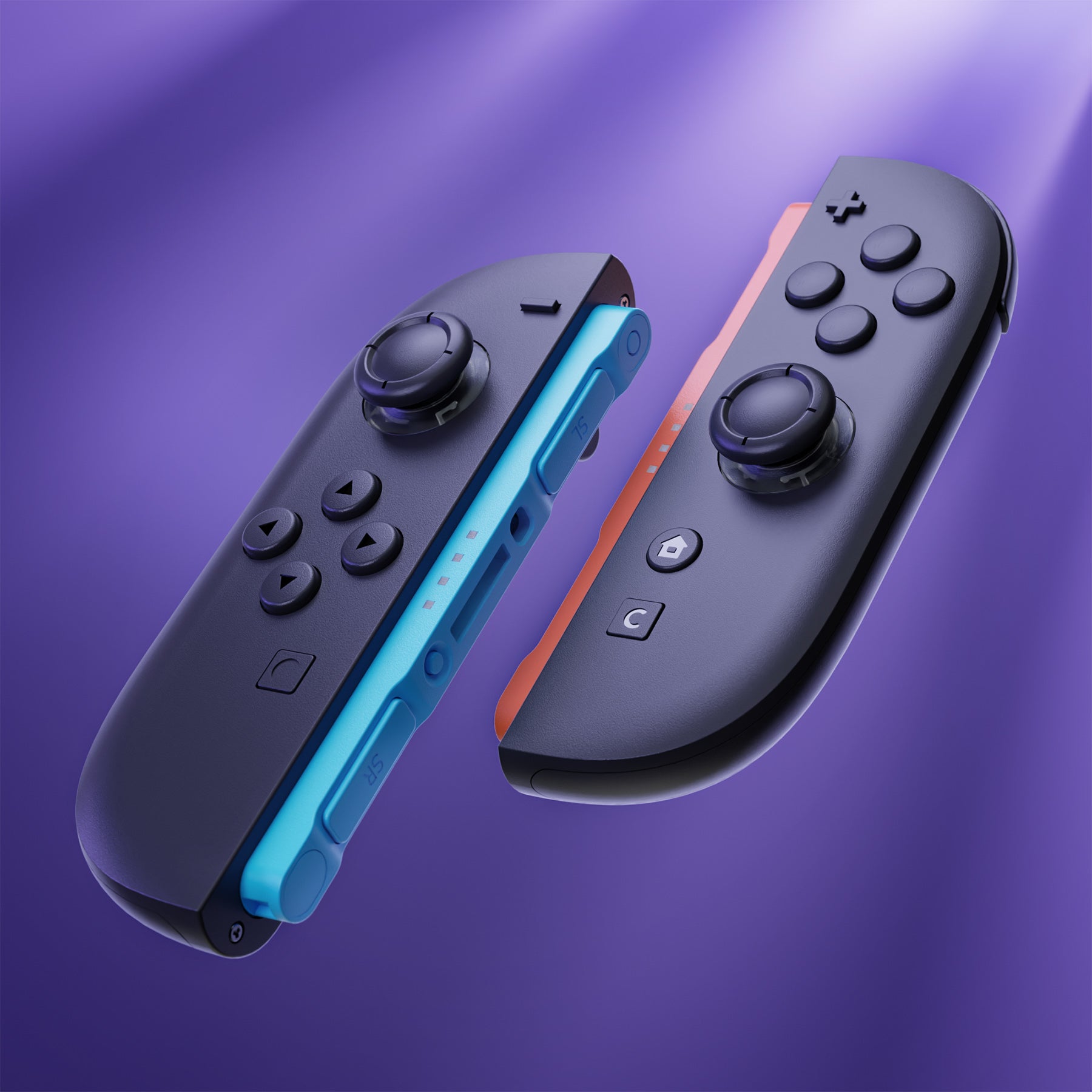 Nintendo Switch本体　Joy-Conなし eXtremeRate Replacement 3D Joystick for Nintendo Switch 2 Joycon