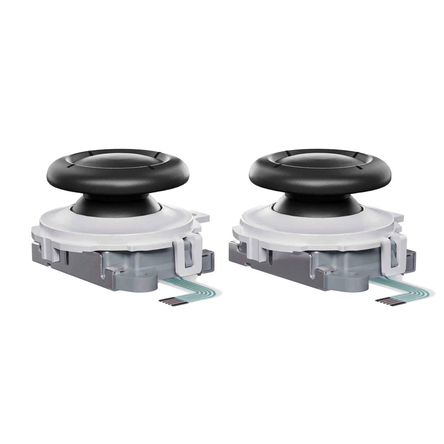 eXtremeRate Replacement Anti-Drift 3D Joystick for Nintendo Switch 2 Joycon - White