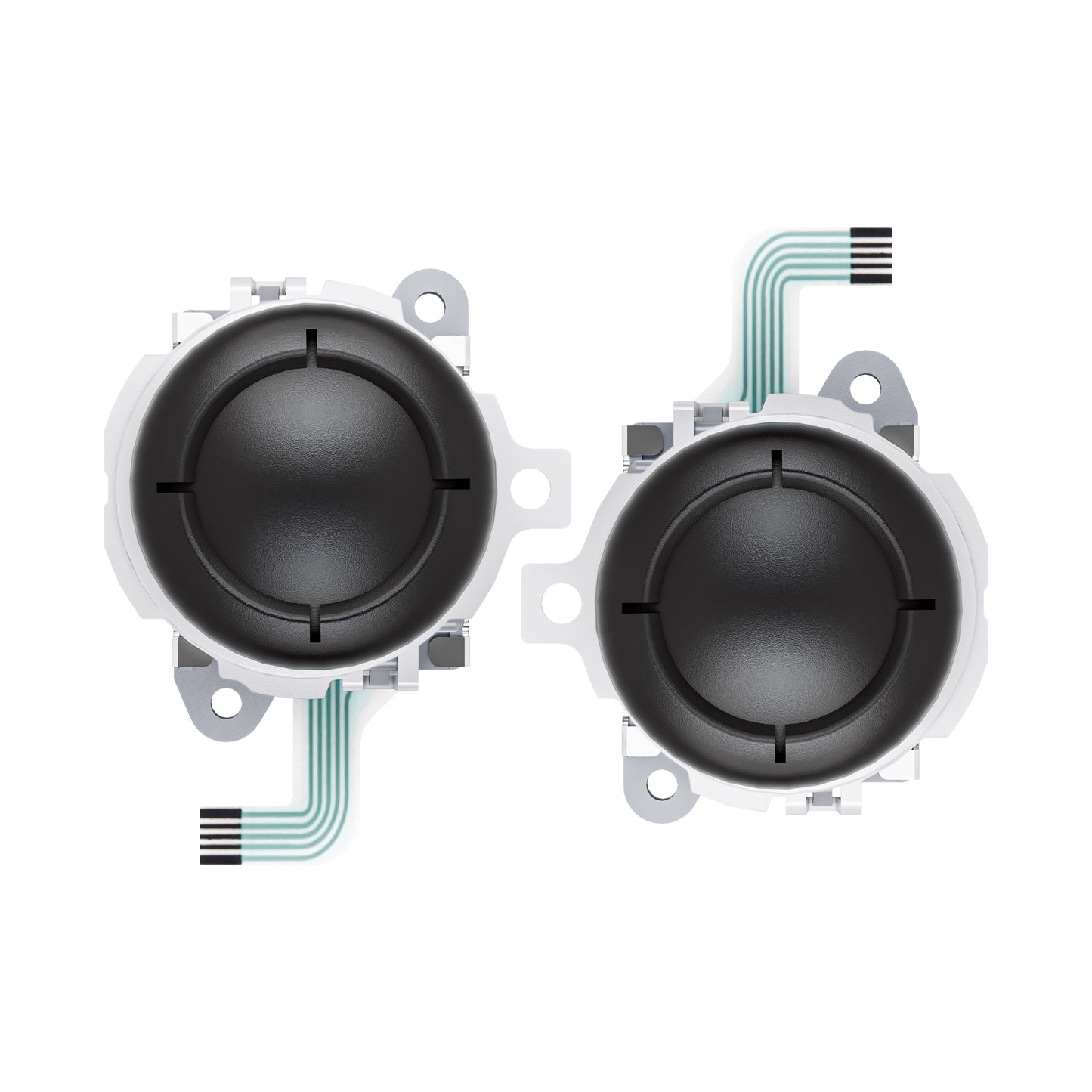 eXtremeRate Replacement Anti-Drift 3D Joystick for Nintendo Switch 2 Joycon - White