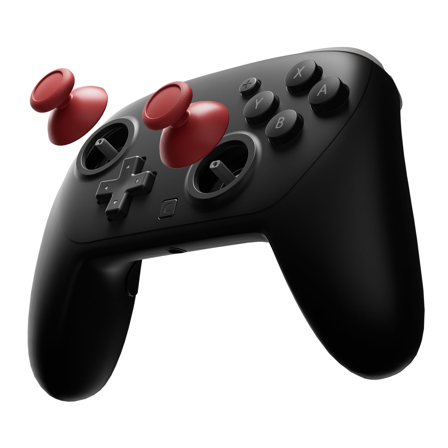 eXtremeRate Replacement 3D Joystick for Nintendo Switch 2 Pro Controller - Carmine Red