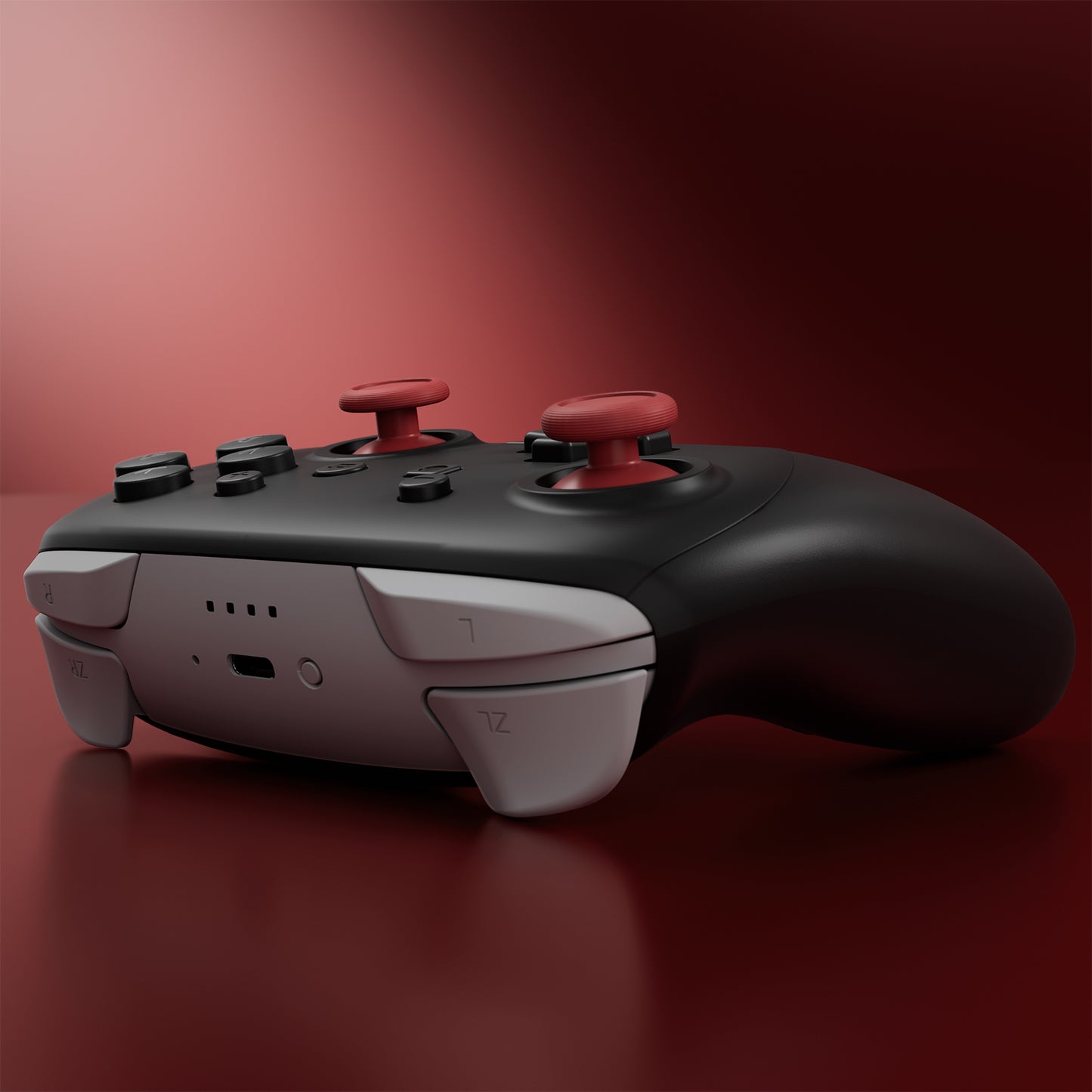 eXtremeRate Replacement 3D Joystick for Nintendo Switch 2 Pro Controller - Carmine Red