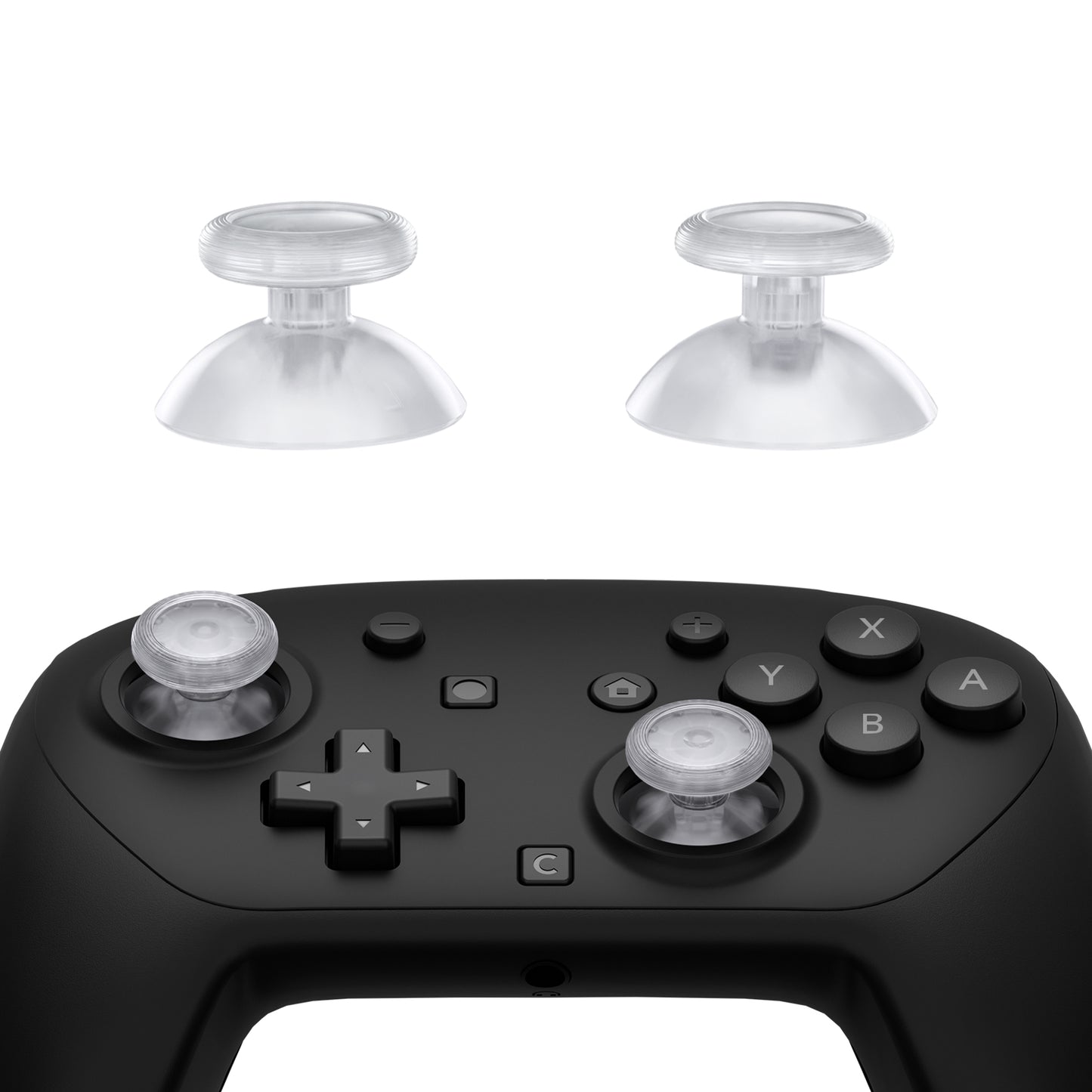 eXtremeRate Replacement 3D Joystick for Nintendo Switch 2 Pro Controller - Clear