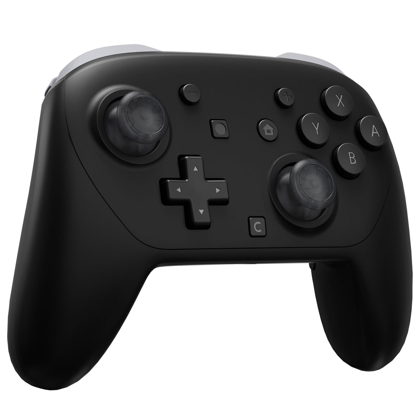 eXtremeRate Replacement 3D Joystick for Nintendo Switch 2 Pro Controller - Clear Slate Black