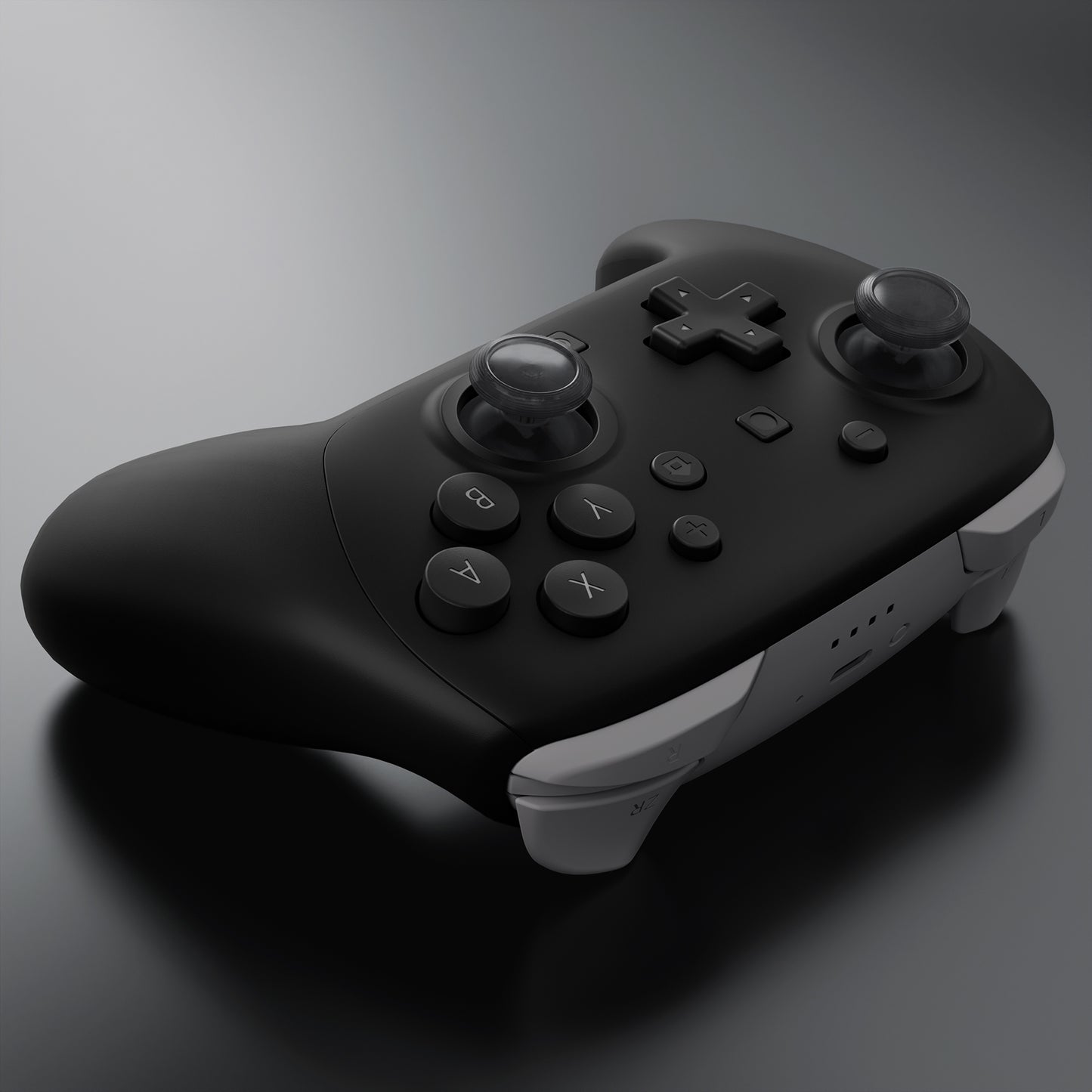 eXtremeRate Replacement 3D Joystick for Nintendo Switch 2 Pro Controller - Clear Slate Black