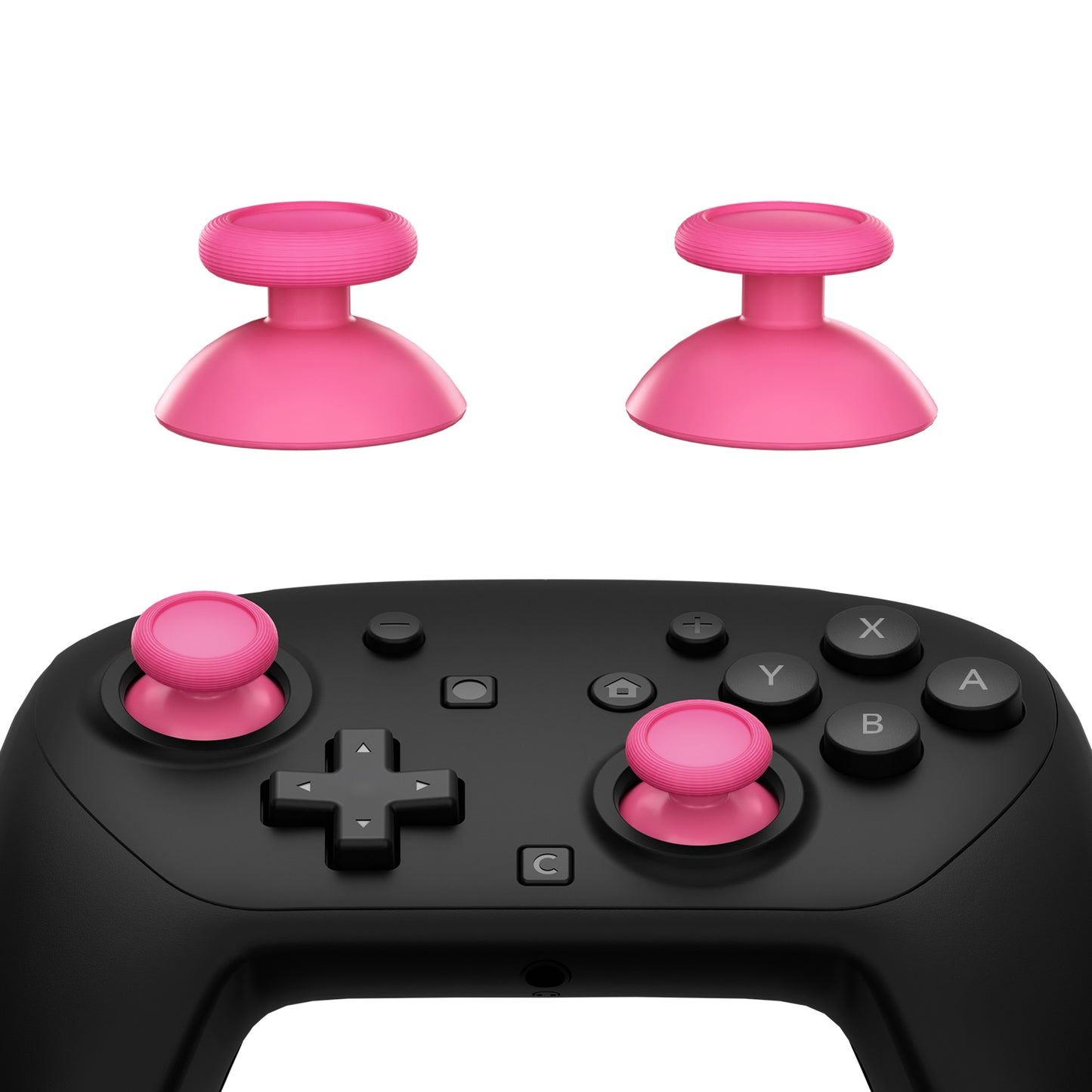 eXtremeRate Replacement 3D Joystick for Nintendo Switch 2 Pro Controller - Rose Red