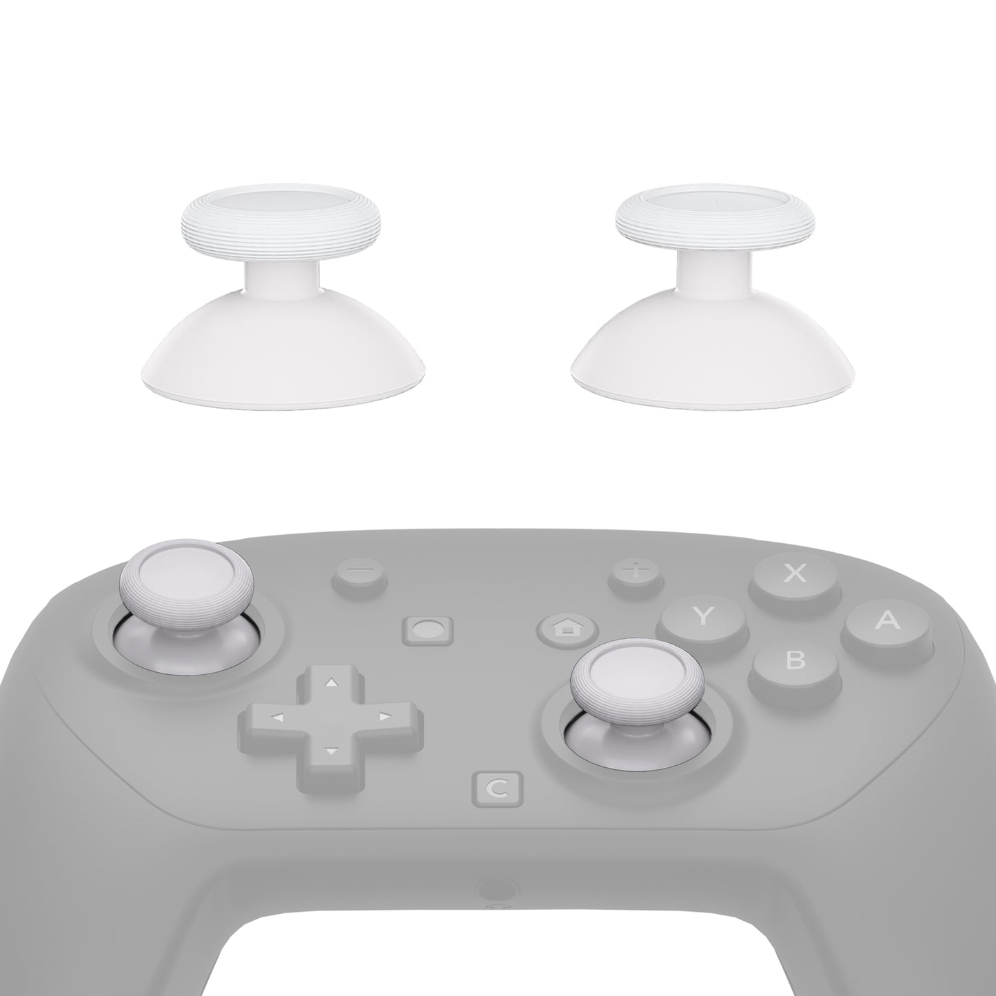 eXtremeRate Replacement 3D Joystick for Nintendo Switch 2 Pro Controller - White