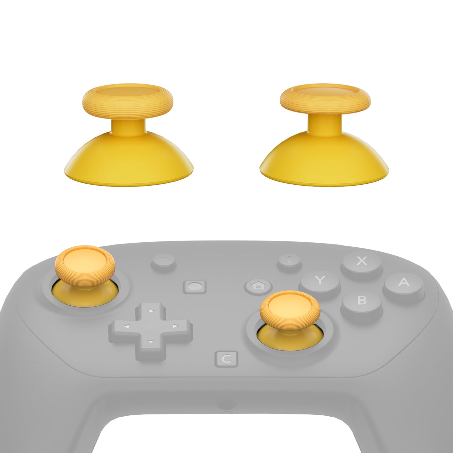 eXtremeRate Replacement 3D Joystick for Nintendo Switch 2 Pro Controller - Yellow