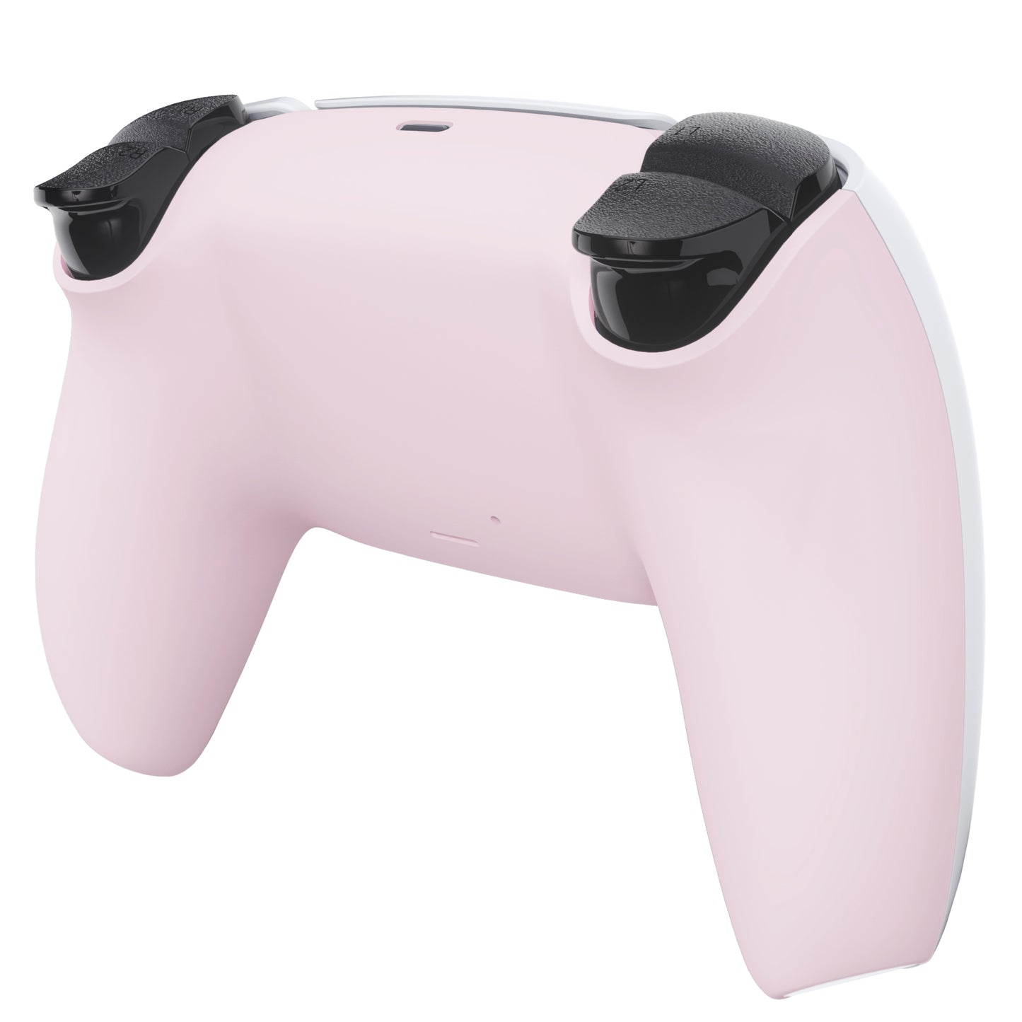 eXtremeRate Replacement Back Housing Bottom Shell for PS5 Controller BDM-010/020/030/040/050/060 - Cherry Blossoms Pink