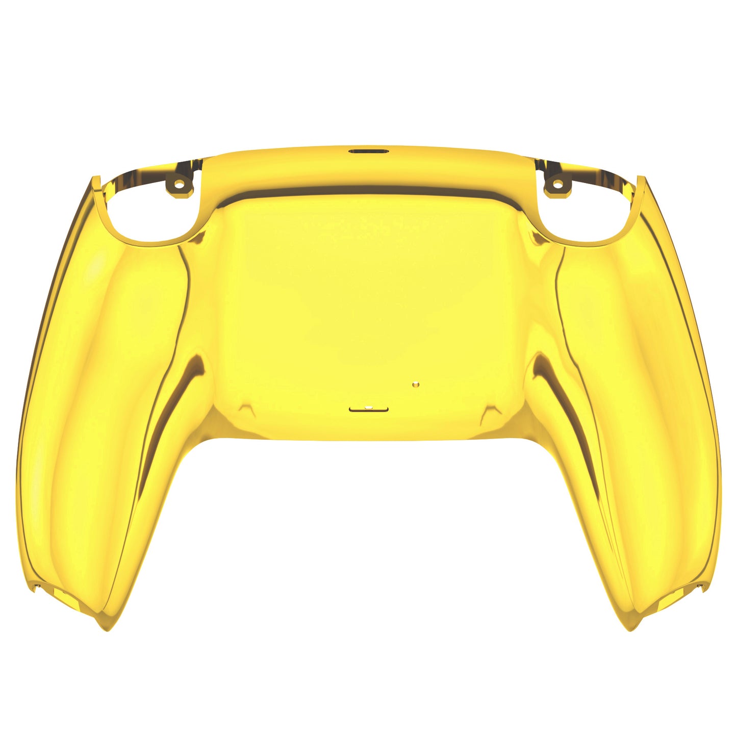 eXtremeRate Replacement Back Housing Bottom Shell for PS5 Controller BDM-010/020/030/040/050/060 - Chrome Gold