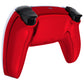 eXtremeRate Replacement Back Housing Bottom Shell for PS5 Controller BDM-010/020/030/040/050/060 - Chrome Red