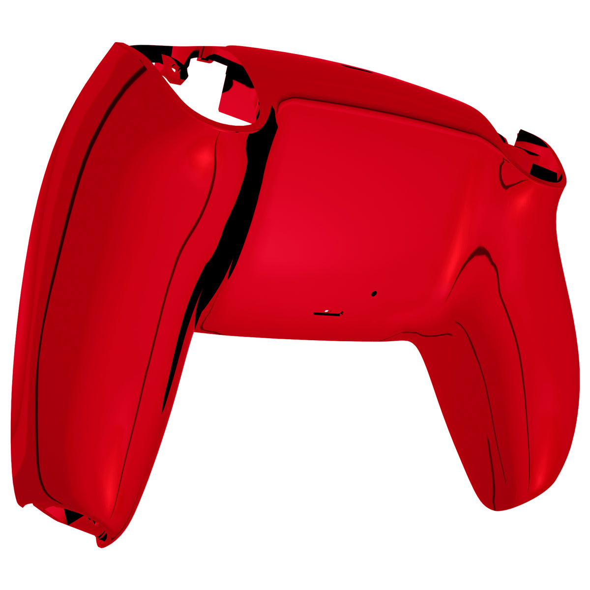 eXtremeRate Replacement Back Housing Bottom Shell for PS5 Controller BDM-010/020/030/040/050/060 - Chrome Red