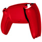 eXtremeRate Replacement Back Housing Bottom Shell for PS5 Controller BDM-010/020/030/040/050/060 - Chrome Red