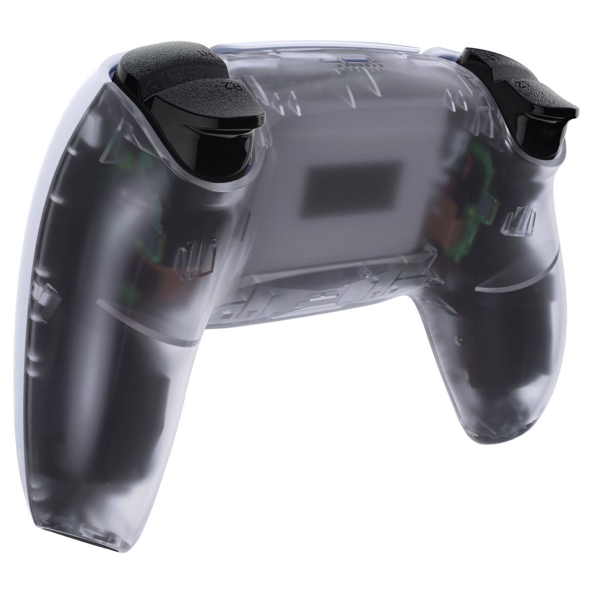 eXtremeRate Replacement Back Housing Bottom Shell for PS5 Controller BDM-010/020/030/040/050/060 - Clear