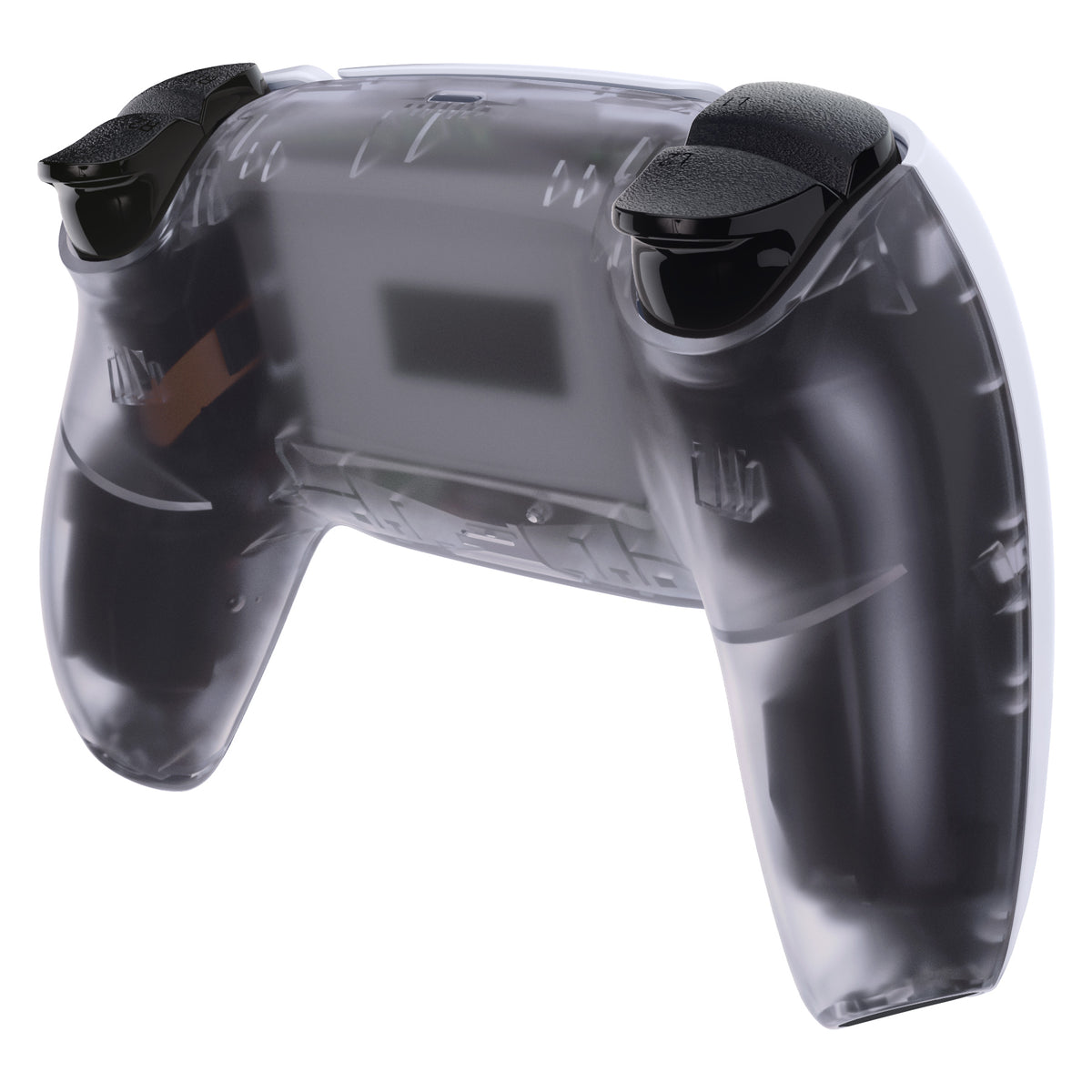 eXtremeRate Replacement Back Housing Bottom Shell for PS5 Controller BDM-010/020/030/040/050/060 - Clear