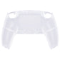eXtremeRate Replacement Back Housing Bottom Shell for PS5 Controller BDM-010/020/030/040/050/060 - Clear