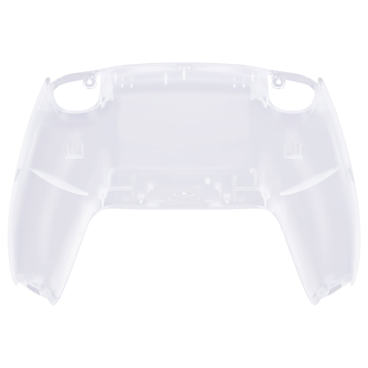 eXtremeRate Replacement Back Housing Bottom Shell for PS5 Controller BDM-010/020/030/040/050/060 - Clear