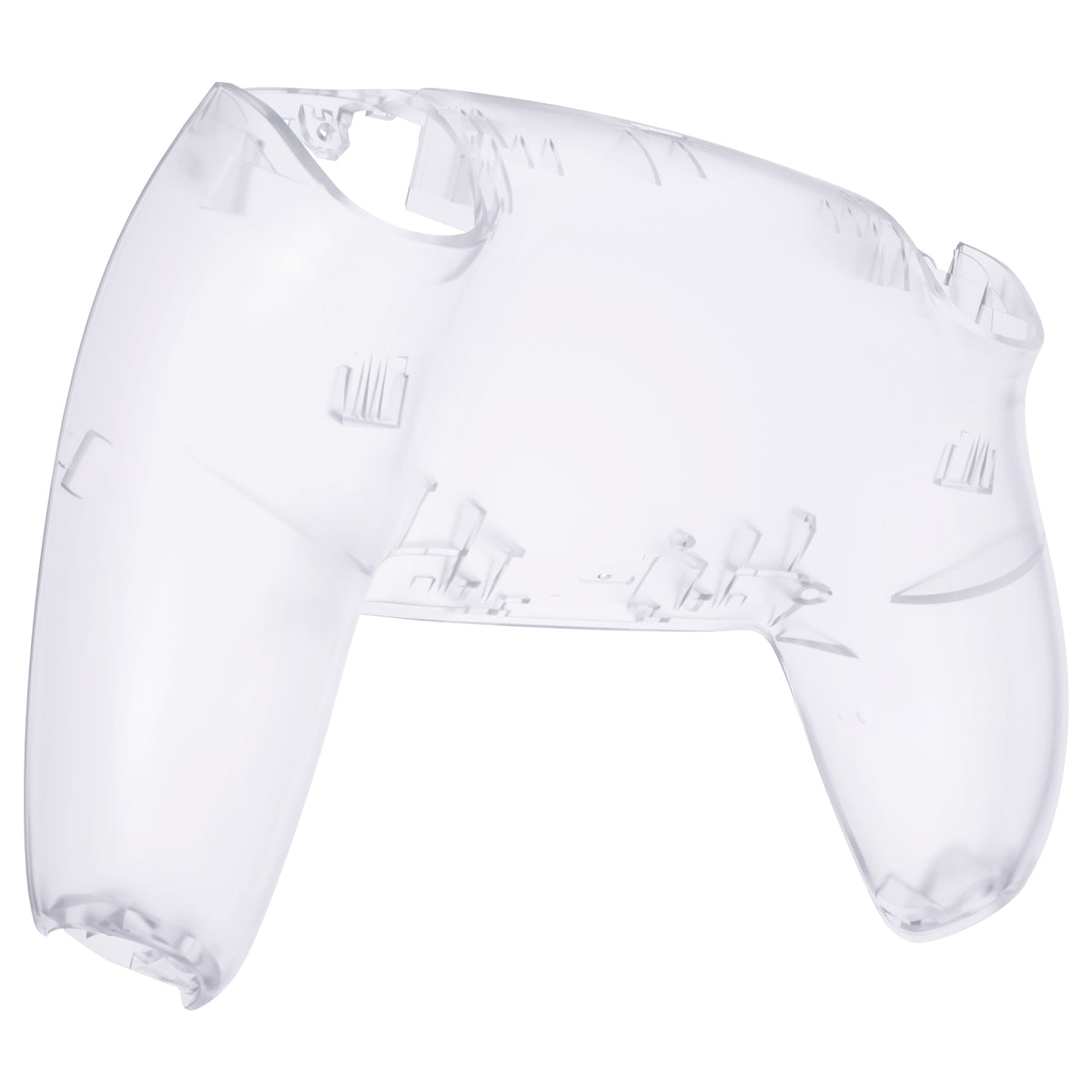 eXtremeRate Replacement Back Housing Bottom Shell for PS5 Controller BDM-010/020/030/040/050/060 - Clear
