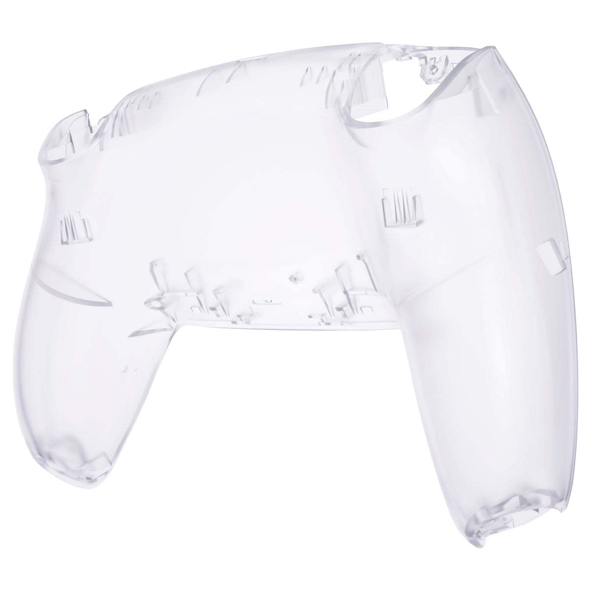 eXtremeRate Replacement Back Housing Bottom Shell for PS5 Controller BDM-010/020/030/040/050/060 - Clear