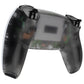 eXtremeRate Replacement Back Housing Bottom Shell for PS5 Controller BDM-010/020/030/040/050/060 - Clear Black