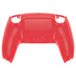 eXtremeRate Replacement Back Housing Bottom Shell for PS5 Controller BDM-010/020/030/040/050/060 - Clear Red