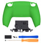 eXtremeRate Replacement Back Housing Bottom Shell for PS5 Controller BDM-010/020/030/040/050/060 - Green