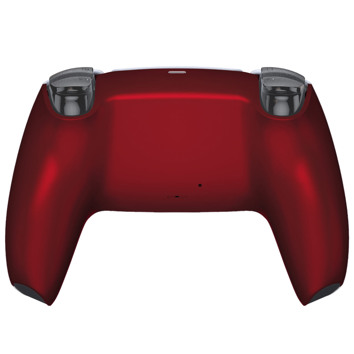 eXtremeRate Replacement Back Housing Bottom Shell for PS5 Controller BDM-010/020/030/040/050/060 - Scarlet Red