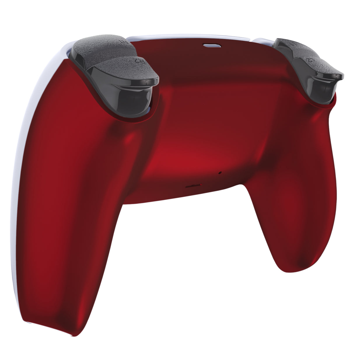 eXtremeRate Replacement Back Housing Bottom Shell for PS5 Controller BDM-010/020/030/040/050/060 - Scarlet Red