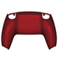 eXtremeRate Replacement Back Housing Bottom Shell for PS5 Controller BDM-010/020/030/040/050/060 - Scarlet Red