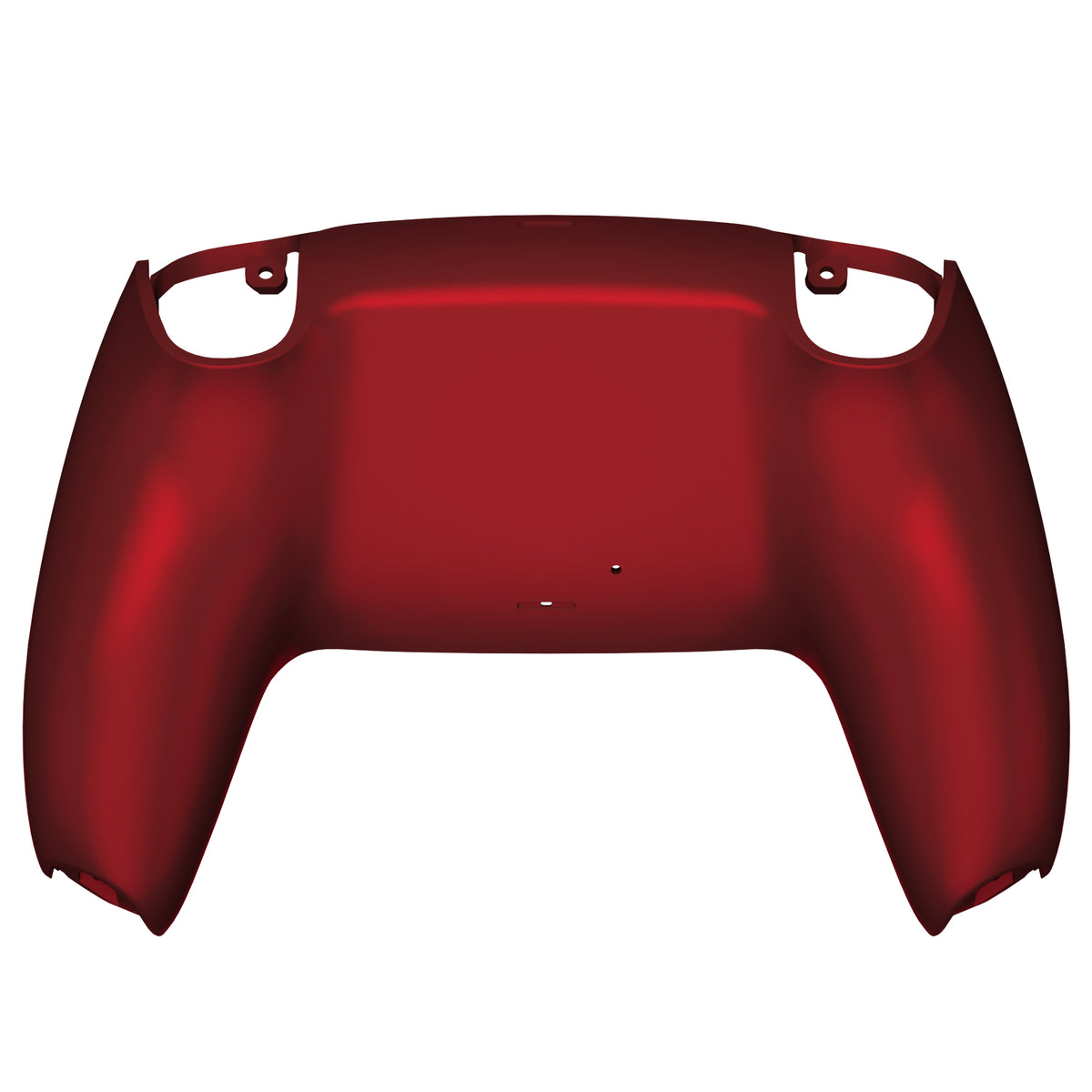 eXtremeRate Replacement Back Housing Bottom Shell for PS5 Controller BDM-010/020/030/040/050/060 - Scarlet Red