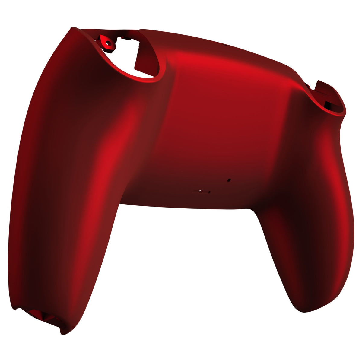 eXtremeRate Replacement Back Housing Bottom Shell for PS5 Controller BDM-010/020/030/040/050/060 - Scarlet Red