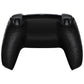 eXtremeRate Replacement Back Housing Bottom Shell for PS5 Controller BDM-010/020/030/040/050/060 - Textured Black