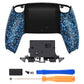 eXtremeRate Replacement Back Housing Bottom Shell for PS5 Controller BDM-010/020/030/040/050/060 - Textured Blue