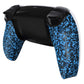 eXtremeRate Replacement Back Housing Bottom Shell for PS5 Controller BDM-010/020/030/040/050/060 - Textured Blue