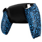 eXtremeRate Replacement Back Housing Bottom Shell for PS5 Controller BDM-010/020/030/040/050/060 - Textured Blue