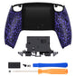 eXtremeRate Replacement Back Housing Bottom Shell for PS5 Controller BDM-010/020/030/040/050/060 - Textured Purple