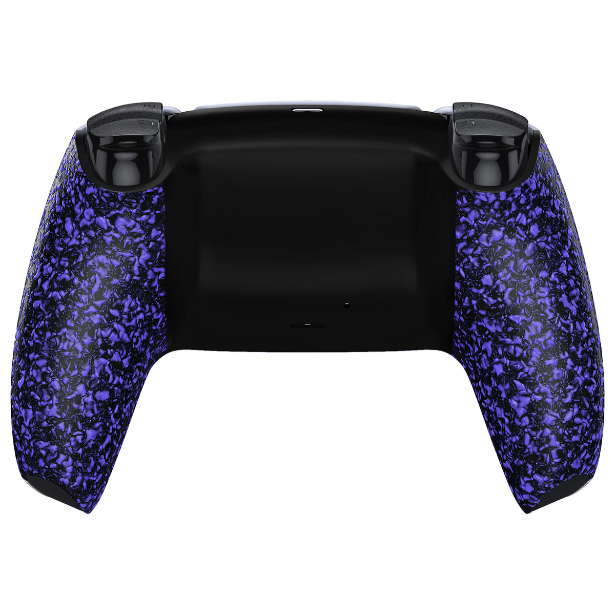 eXtremeRate Replacement Back Housing Bottom Shell for PS5 Controller BDM-010/020/030/040/050/060 - Textured Purple