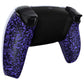eXtremeRate Replacement Back Housing Bottom Shell for PS5 Controller BDM-010/020/030/040/050/060 - Textured Purple